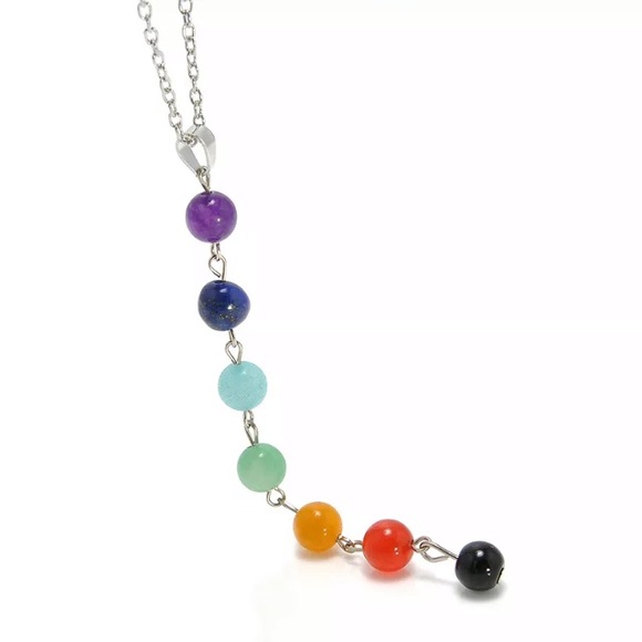 NEW!💙💎CHAKRA BALANCING! LONG PENDANT!💎💙LOVELY! - Picture 4 of 6